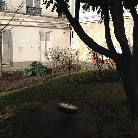 A Garden In Montmartre Paris